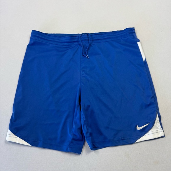 Nike FitDry Men's Soccer Futbol Shorts Lightweight Performance Blue Small - Picture 1 of 11